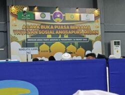 Yayasan Sosial Angsapura Kota Medan Undang Ormas, Panti Asuhan Dan Pesantren Pada Acara Buka Bersama