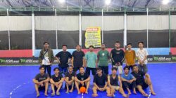 Pertandingan Futsal KKN kel 29 Dengan KKN kel 28 UIN SU